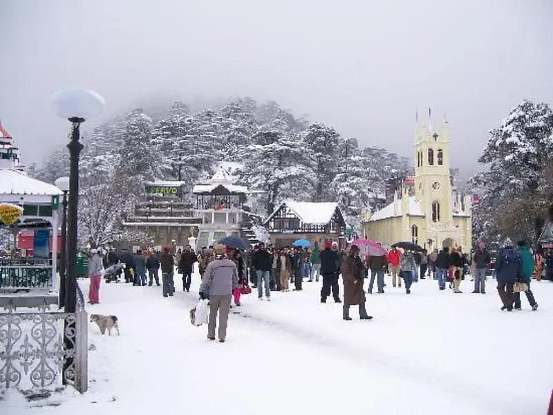 Shimla city tour - Mall Road and the Ridge